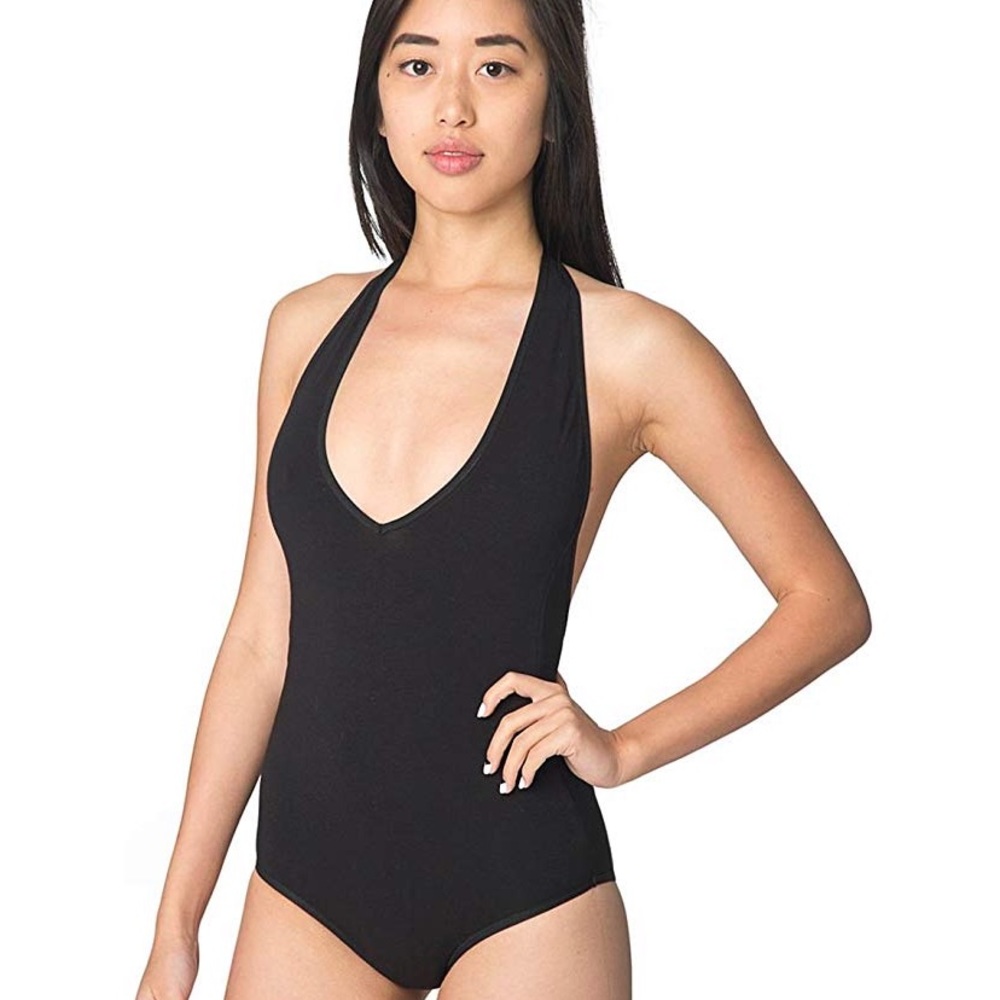 American Apparel Black bodysuit Size S